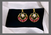 Ruby Chand Bali with Flower Bugadi - BU0081